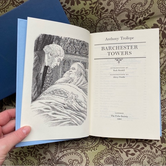Barchester Towers by Anthony Trollope. Folio Society 1998 Hardcover Edition - Picture 6 of 14